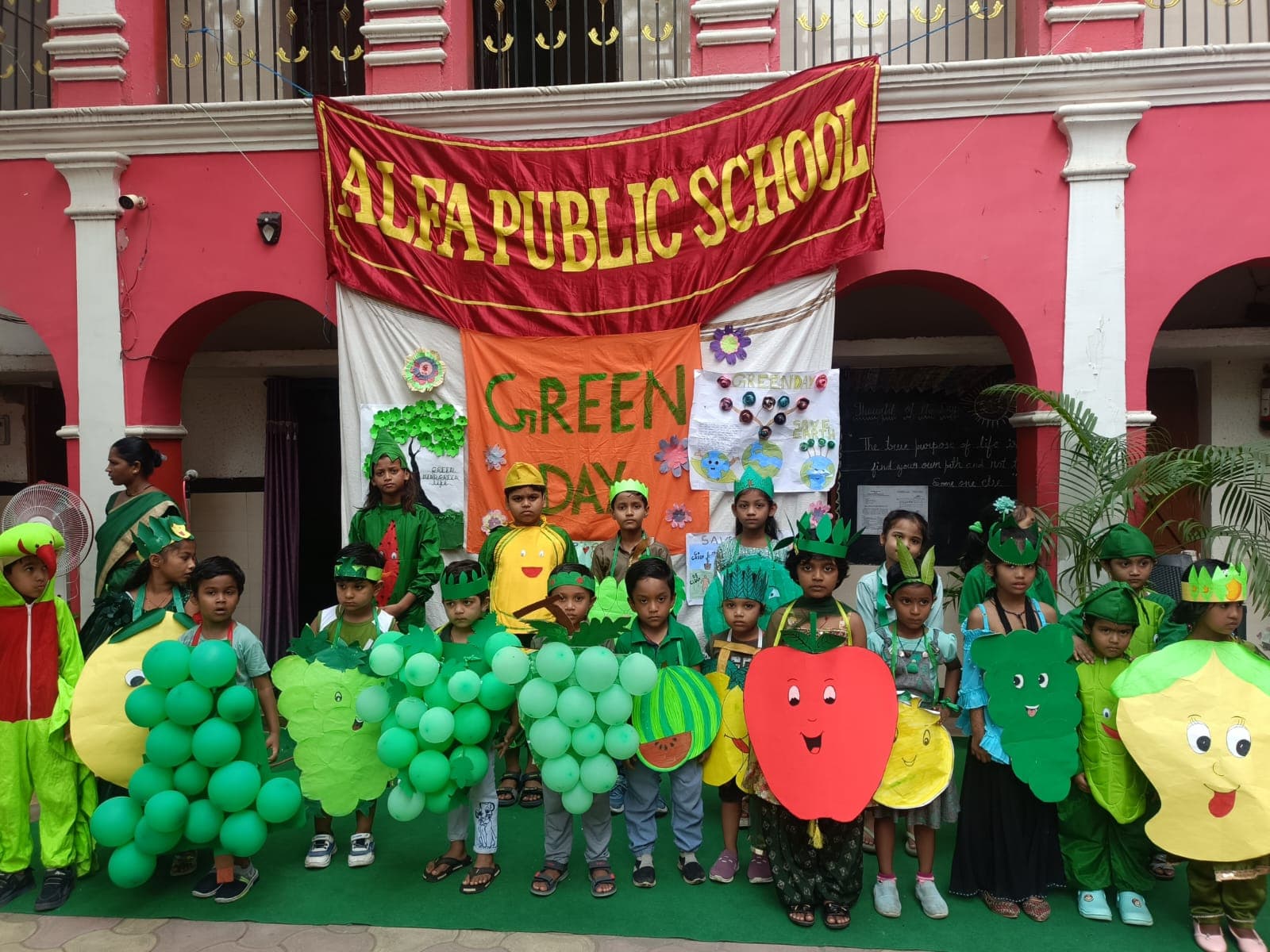 Green Day celebration at school