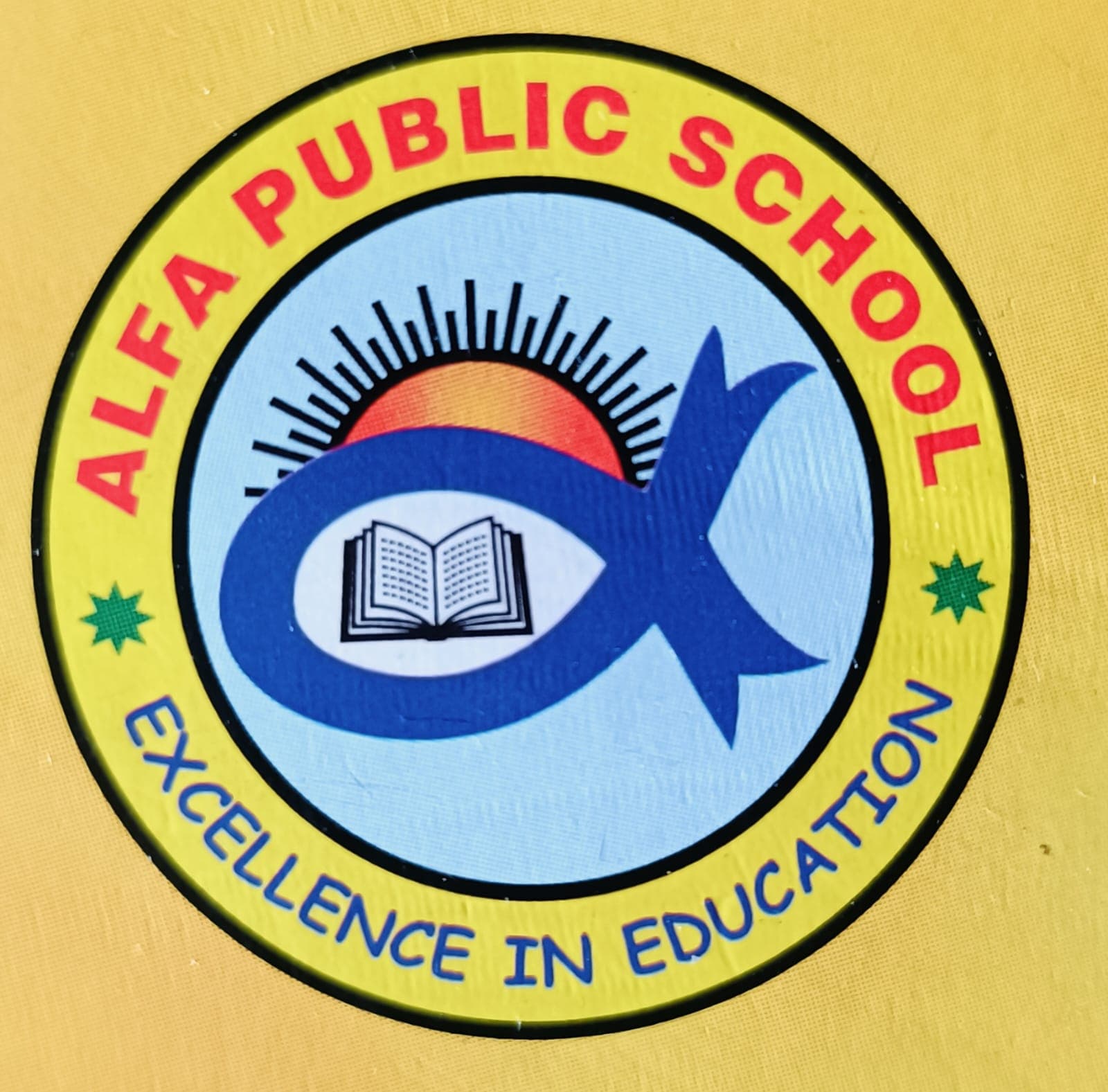 Alfa Public School Logo